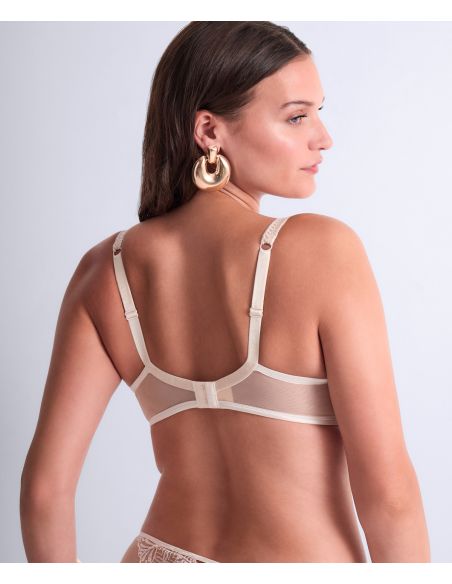 Soutien-Gorge Plunge Foulard, Iconic Calypso, Aubade 6CN08-DUNN