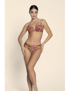 Soutien-Gorge Armature, Danse des Fleurs - Fushia Vert, ACJ6037-FE 2