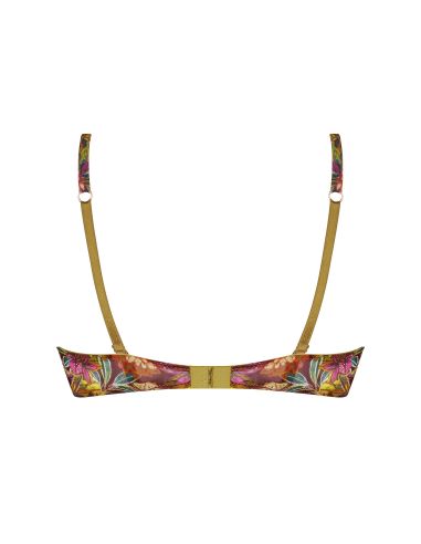 Soutien-Gorge Coque Progressive, Danse des Fleurs - Fushia Vert, ACJ8537-FE