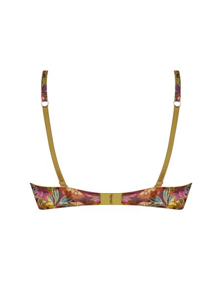 Soutien-Gorge Coque Progressive, Danse des Fleurs - Fushia Vert, ACJ8537-FE