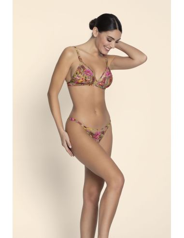 Mini String, Danse des Fleurs - Fushia Vert, ACJ0937-FE