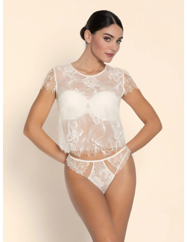 Top, Sublime Organza - Ecru Nacre, Lise Charmel ALJ5082-EN