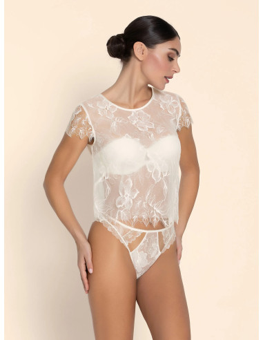 Top, Sublime Organza - Ecru Nacre, Lise Charmel ALJ5082-EN
