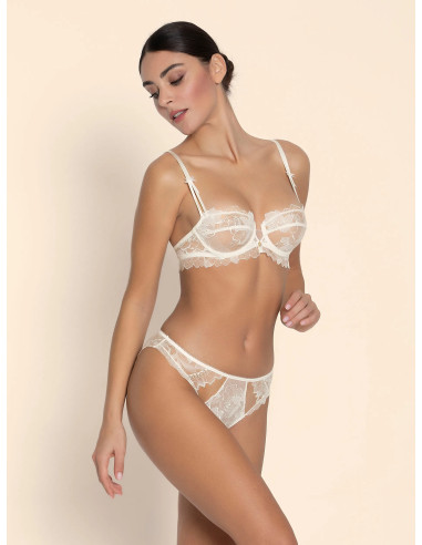 Soutien-Gorge Corbeille, Sublime Organza - Ecru Nacre, Lise Charmel ACJ3082-EN