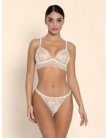 Sexy Thong, Sublime Organza - Ecru Nacre, Lise Charmel ACJ0582-EN