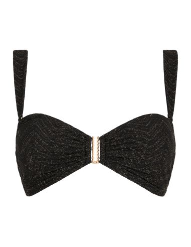 Haut De Maillot Bandeau Coque Amovible, Golden Horizon, Aubade 6S06-O-BLAK