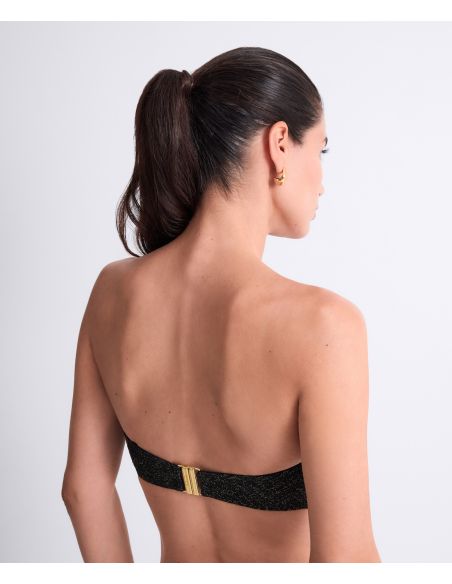 Haut De Maillot Bandeau Coque Amovible, Golden Horizon, Aubade 6S06-O-BLAK