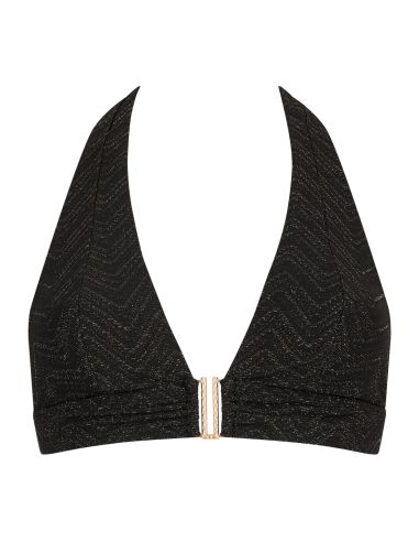 Haut De Maillot Triangle Souple, Golden Horizon, Aubade 6S10-BLAK