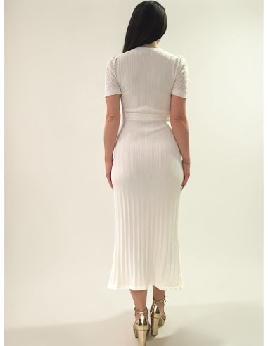 Robe, Textile - Grace, ROBEGRACTEXT-ECRU