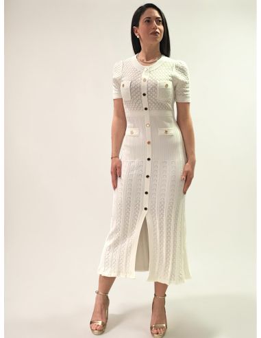 Robe, Textile - Grace, ROBEGRACTEXT-ECRU