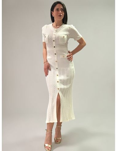 Robe, Textile - Grace, ROBEGRACTEXT-ECRU