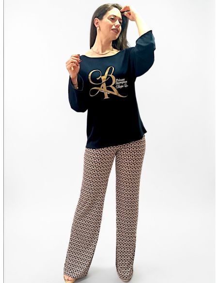 Pull - Taille Unique, Escape - Charlotte, PULLCHAR-MARINE