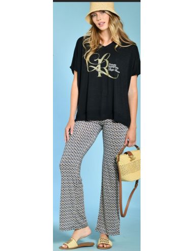 Pantalon, Textile - Saint Tropez, PANTSTZSS26-BEIGE