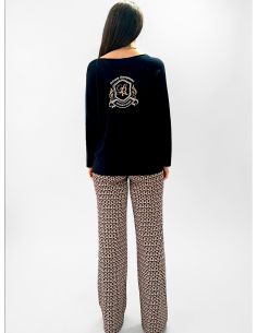 Pantalon, Textile - Saint Tropez, PANTSTZSS26-BEIGE 2