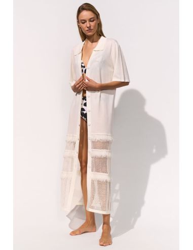 Button-Down Maxi Dress, Maryan Mehlhorn M3213735-776