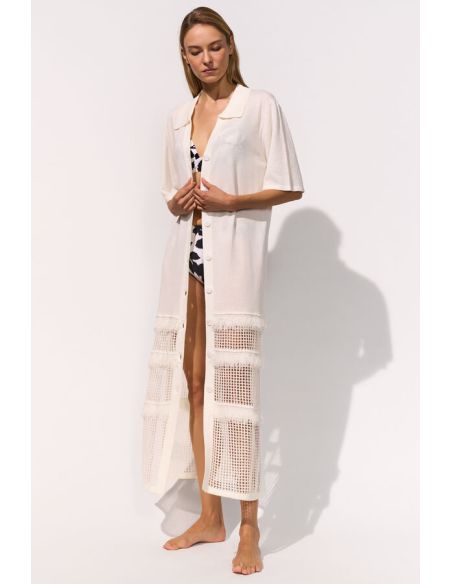 Button-Down Maxi Dress, Maryan Mehlhorn M3213735-776