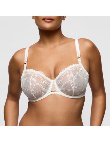 Soutien-Gorge Balconnet Couture Verticale CàG, Naica, Prima Donna 0163592-NAT