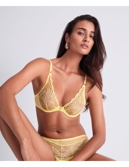 Soutien-Gorge Triangle Armatures, Vibes - Lemonade, Aubade 2BF12-LEMA