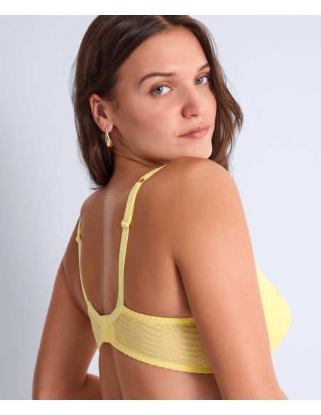Soutien-Gorge Plunge Coque, Vibes - Lemonade, Aubade 2BN08-LEMA
