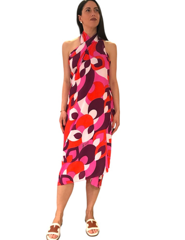 Paréo Laura, Rhodes, Tessy Beachwear T700/1026-01