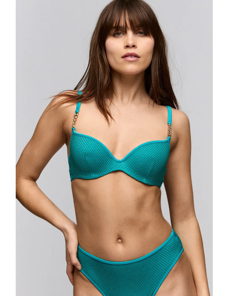 Haut de Maillot de Bain Bikini Remb. Décol. Plongeant, Janja, Sarda 3601623-PDO