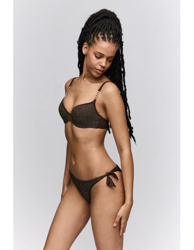 Bas Maillot de Bain Bikini Slip Taille Basse Ficelle, Janja, Sarda 3601653-CHO