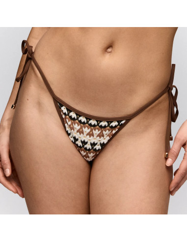 Bas de Maillot de Bain String Spécial, Biles - Sand, Sarda 3601355-SND