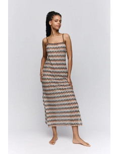 Robe Longue, Biles - Sand, Sarda 3601370-SND