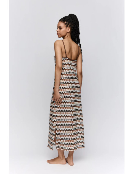 Robe Longue, Biles - Sand, Sarda 3601370-SND