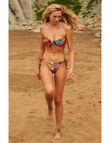 High-cut bikini bottom. Caty, Pain De Sucre CATY08