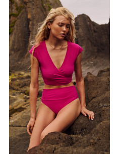 Bas De Maillot Slip Taille Haute, Tobago, Pain De Sucre TOBAGO61-FRAMB