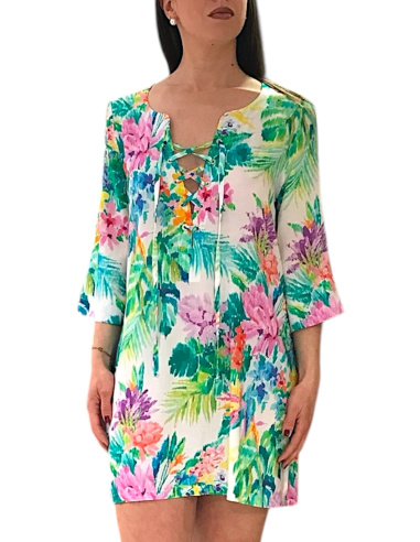Chemise Manches 3/4 Seti, Maui, Tessy Beachwear T630/0326-01