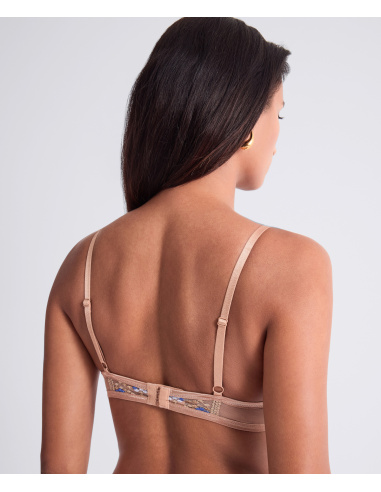 Soutien-Gorge Plunge Foulard, Poetic Delights - Skyway, Aubade 6GN81-SKYW