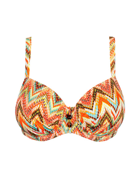 Maillot De Bain Soutien-Gorge Emboitant, Tubou - Ikat, Prima Donna 4013810-IKS