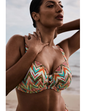 Full-Cup Bikini Top, Tubou - Ikat, Prima Donna 4013810-IKS