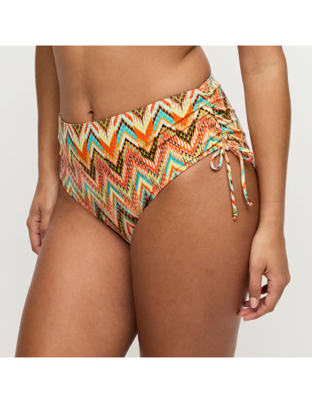 Bas Maillot De Bain Slip Taille Haute Fic, Tubou - Ikat, Prima Donna 4013852-IKS