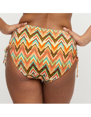 Bas Maillot De Bain Slip Taille Haute Fic, Tubou - Ikat, Prima Donna 4013852-IKS