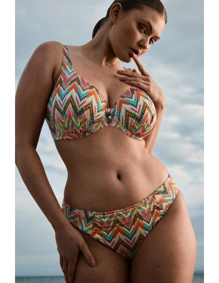 Bas de Maillot De Bain Slip Brésilien, Tubou - Ikat, Prima Donna 4013850-IKS