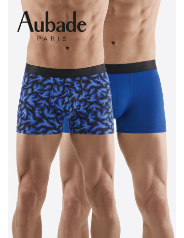 Pack Duo Boxer, Aubade Men XB58T-BIRD