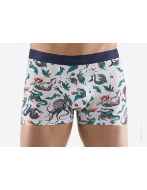 Men's Boxer Shorts Mosaic Gots, Aubade Men XB78T-MOSI