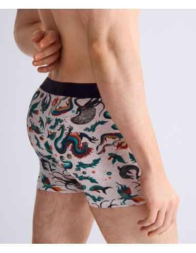 Men's Boxer Shorts Mosaic Gots, Aubade Men XB78T-MOSI
