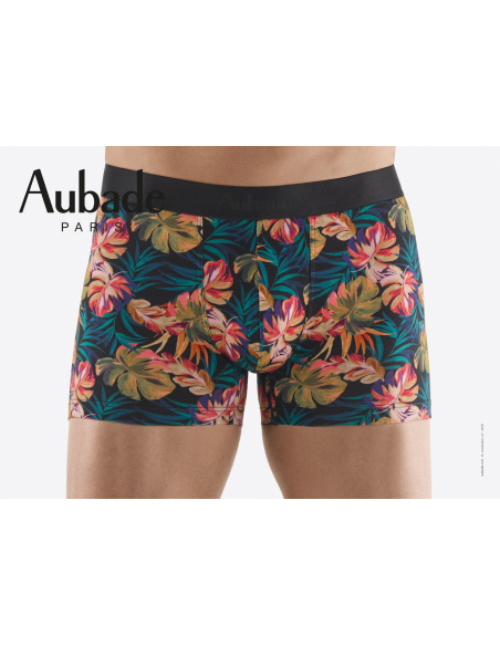 Men's Boxer Shorts Paradise Flower, Aubade Men XB78T-PARF