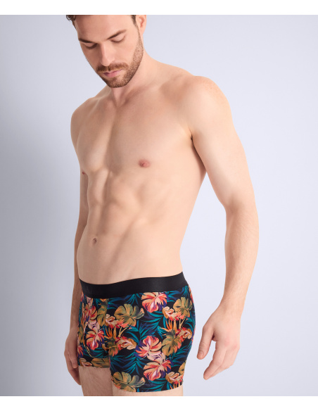 Men's Boxer Shorts Paradise Flower, Aubade Men XB78T-PARF