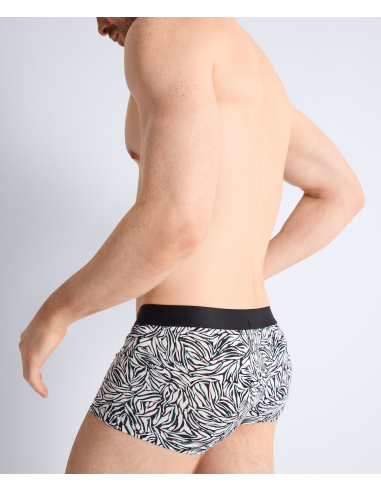 Boxer Trunk Coton Modal, Wild Stripes, Aubade Men XB79T-WILD