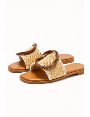 Buckle sandals, Ad Selection 18044S-000400 2