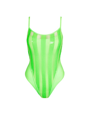 Removable Padded Boat Swimsuit, Sha - Néon, Sarda 3601130-NEN 2