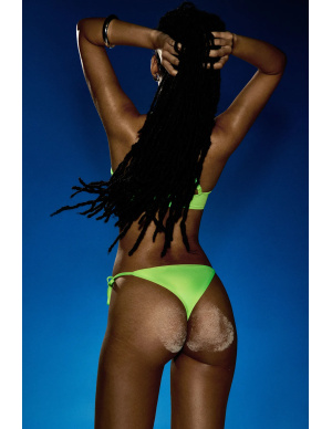Bas de Maillot de Bain Slip Brésilien, Sha - Néon, Sarda 3601156-NEN 2