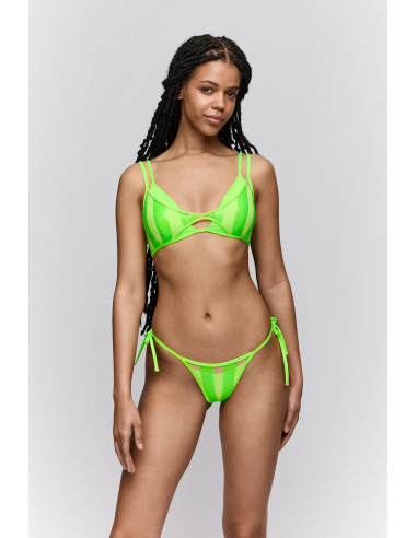 Bas de Maillot de Bain Slip Brésilien, Sha - Néon, Sarda 3601156-NEN