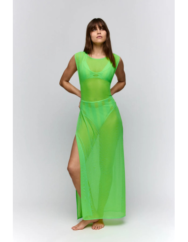 Swimwear Maxi Dress, Sha - Néon, Sarda 3601170-NEN