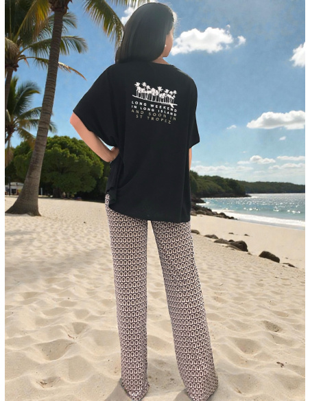 Tee Shirt - Taille Unique, New York - Parker, TSPARKNY-NOIR